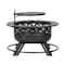 Heatmaxx 32" Wood Fire Pit with Grill SRFP9624 - alternate 7